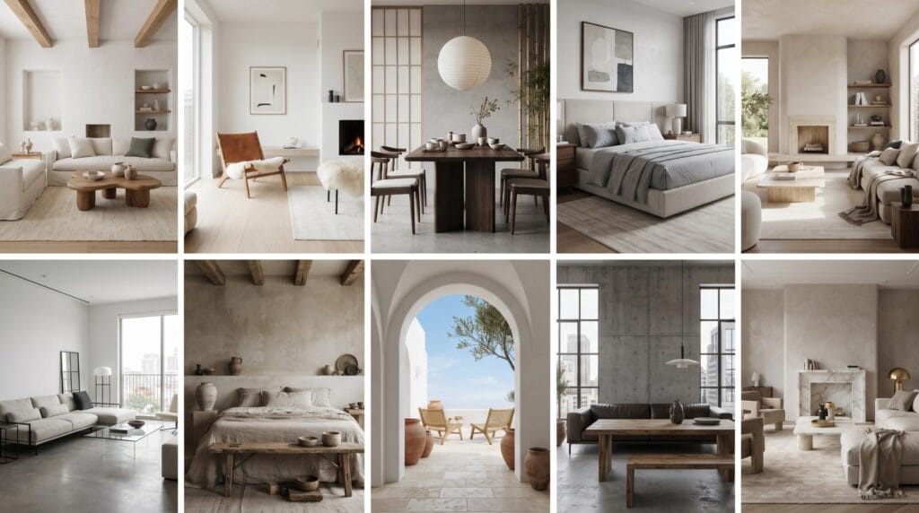 minimalist interior design styles
