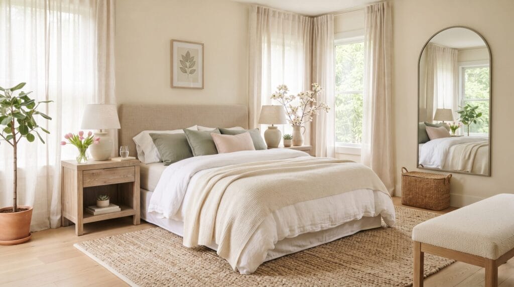 spring bedroom decor ideas