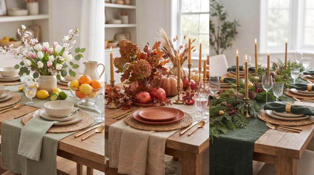 seasonal table decor ideas