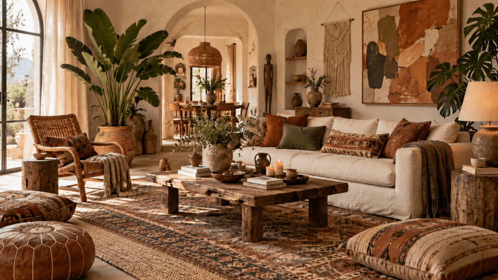 boho interior design ideas
