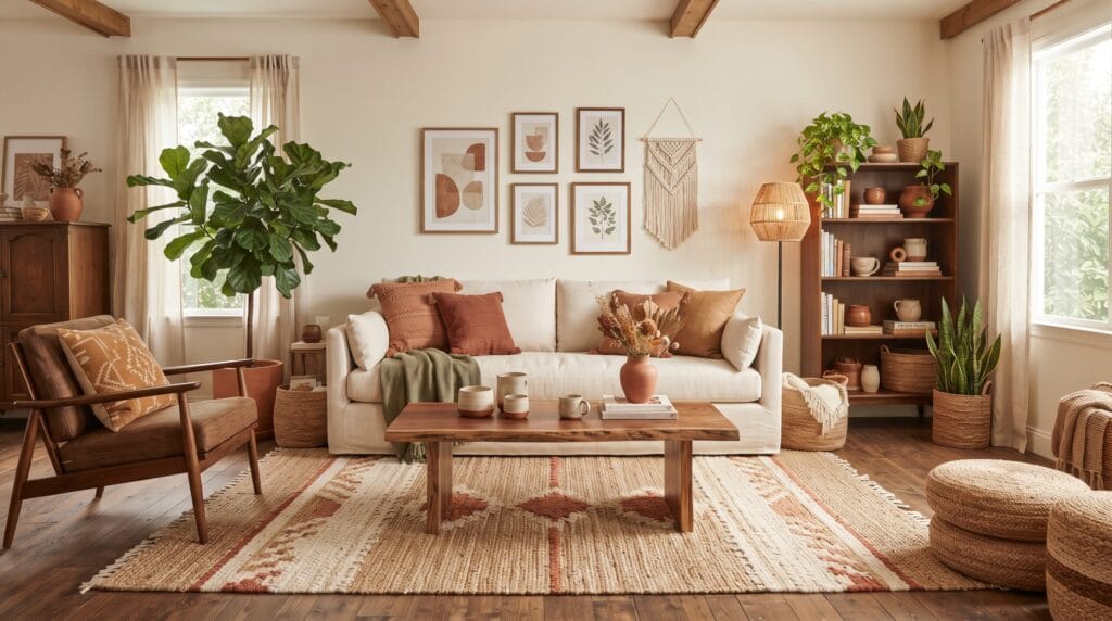 boho interior design ideas