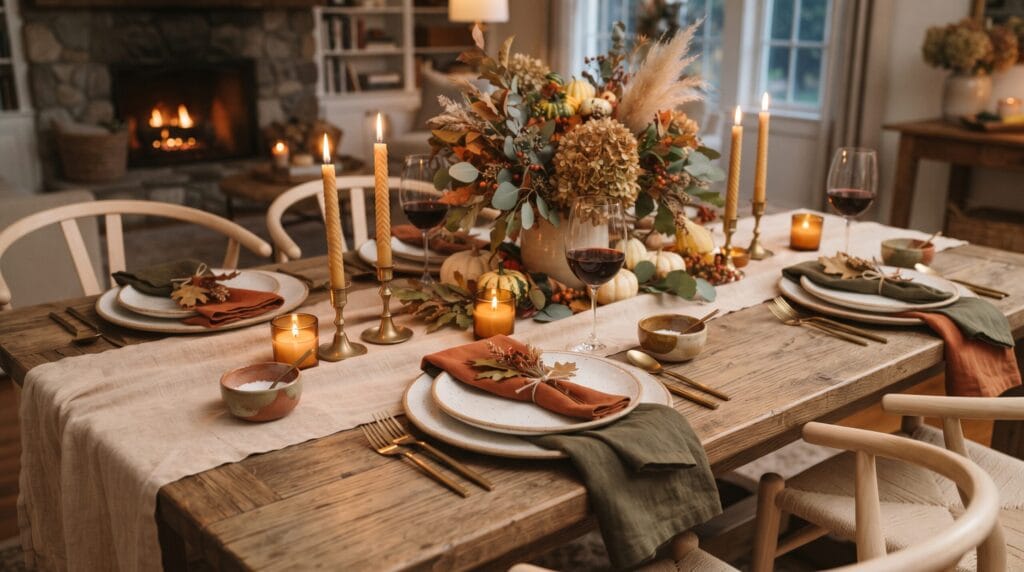 seasonal table decor ideas