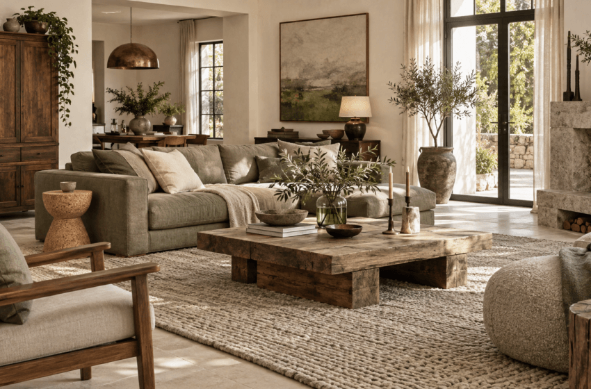 sustainable home decor materials